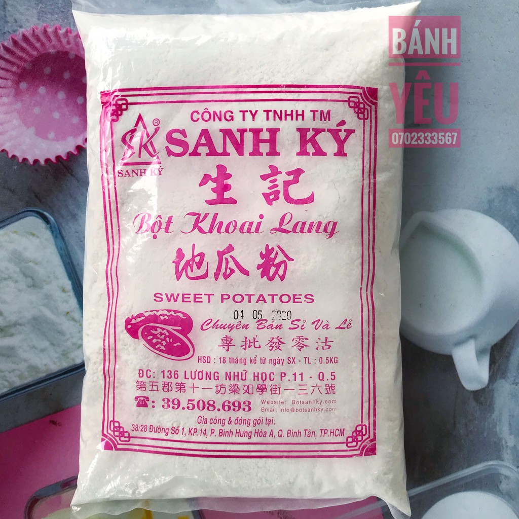 Bột khoai lang Sanh Ký 500g - NL51