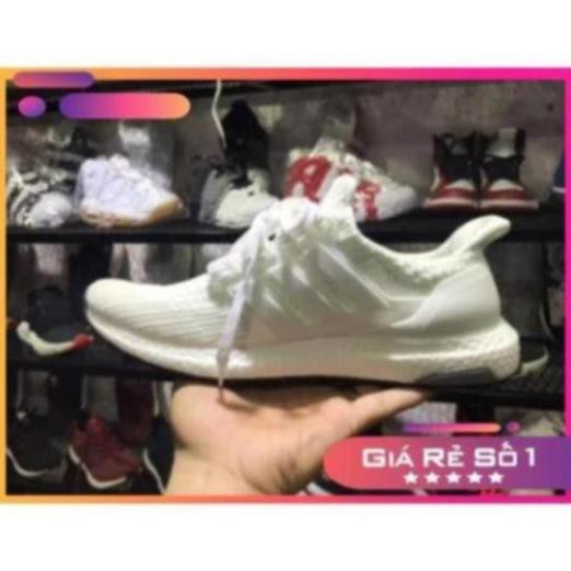 [Sale 3/3] [FREE SHIP 40K] Giày Ultra Boost 4.0 Full Box Dành Cho Nam Nữ _ Triple White Sale 11 -op1 " az