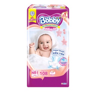 (thanh lý nghỉ bán) Bỉm tả Bobby tả quần size M 76 miếng (6-11kg)