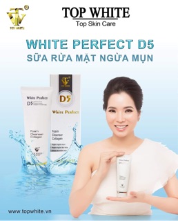 Top white D5 mới