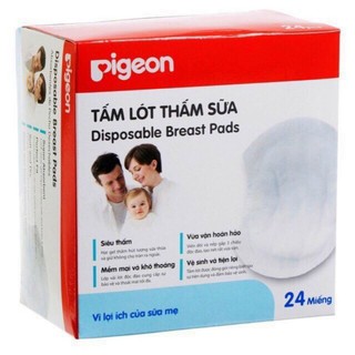 Tấm lót thấm sữa Pigeon (24 pcs/hộp)