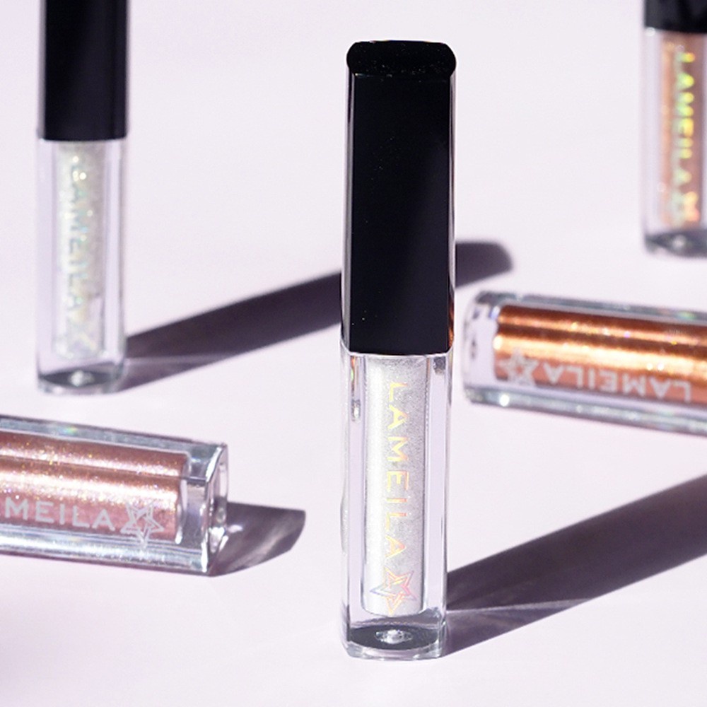 [Hàng mới về] Phấn Mắt Lameila Dạng Lỏng Chống Thấm Nước Màu Sắc Lấp Lánh