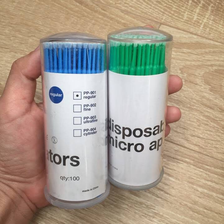 Tăm Bond Nha Khoa Spa Gắn Đá, Tháo Mi Hộp 100 Cái Chất Lượng Cao