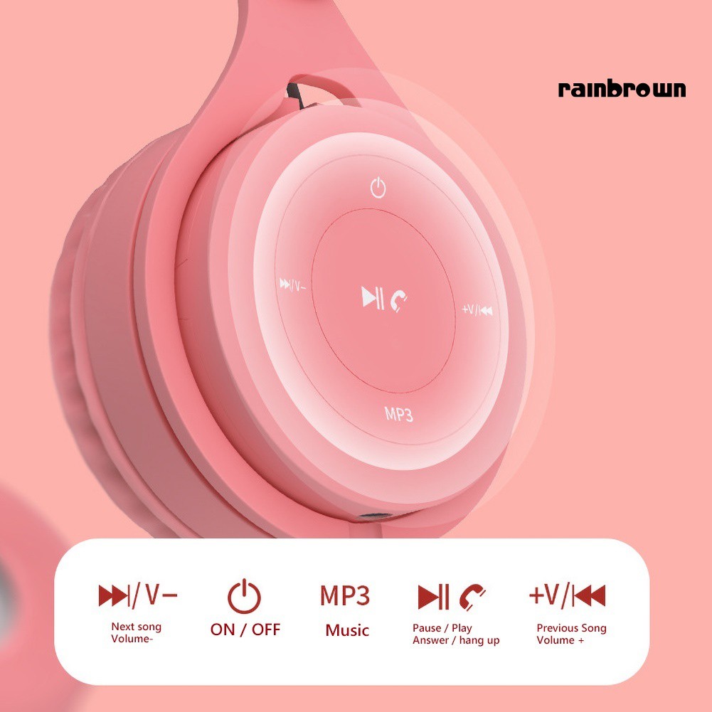 Tai Nghe Chụp Tai Bluetooth Không Dây Có Micro Rej / Y08