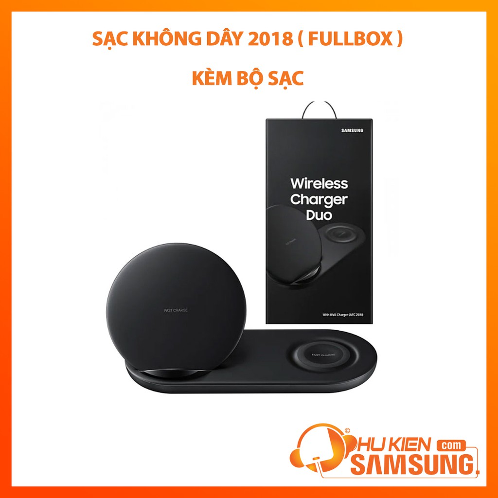 Đế sạc nhanh Samsung Wireless Charge Duo EP-N6100 Sạc Nhanh 15w ( Fullbox ) Bảo Hành 12 Tháng