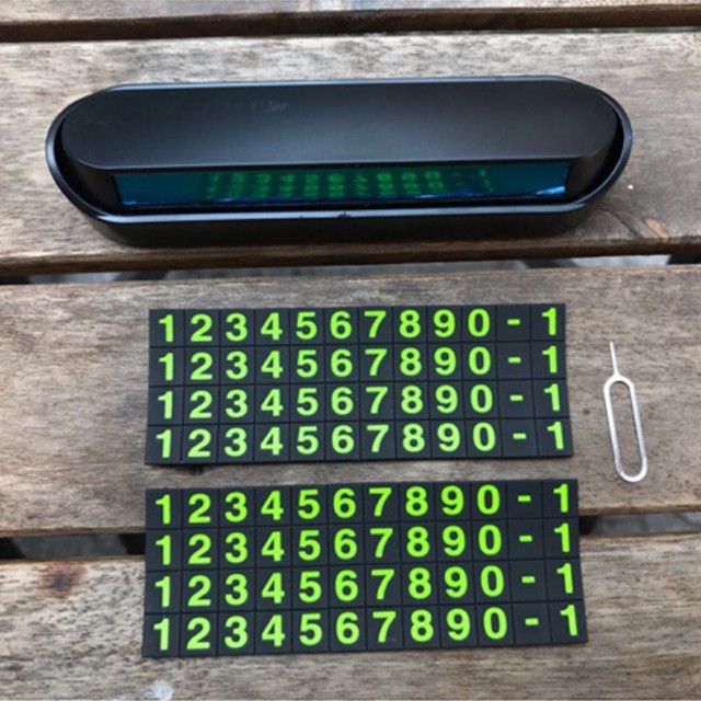 Bảng Báo Số Điện Thoại Trong Ô Tô Xe Hơi Loại 8 Bộ Số Cao Cấp - Màu Đen | OTOALO | BigBuy360 - bigbuy360.vn