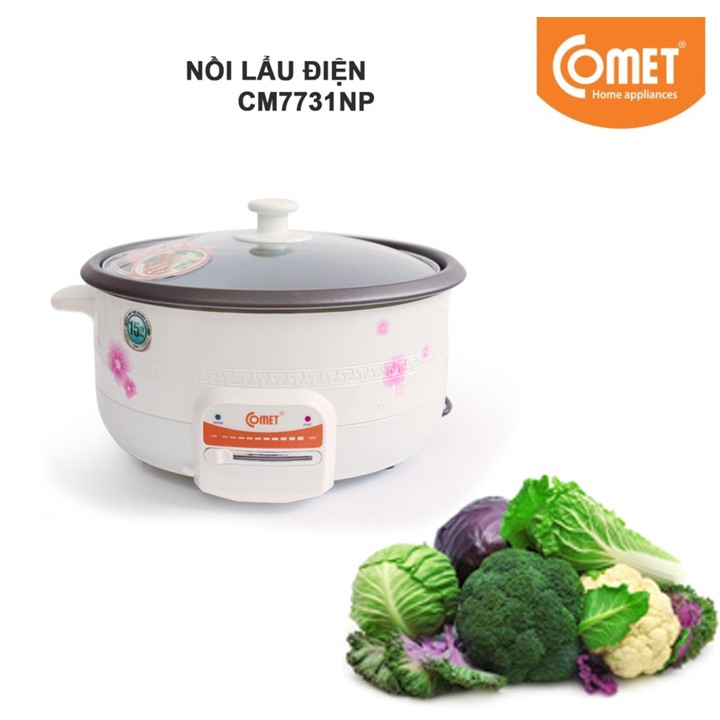 HCM - Nồi lẩu điện đa năng Comet CM7731 3.5L