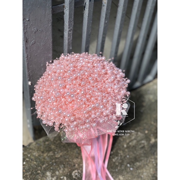 Nguyên liệu tự làm hoa cưới - thành phẩm hoa cưới - hoa cầm tay cô dâu