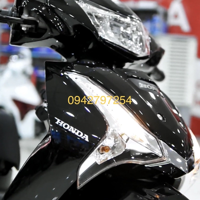 Sơn xe máy Honda Wave RSX màu Đen bóng MTP201-1K và MCP702-2K Ultra Motorcycle Colors