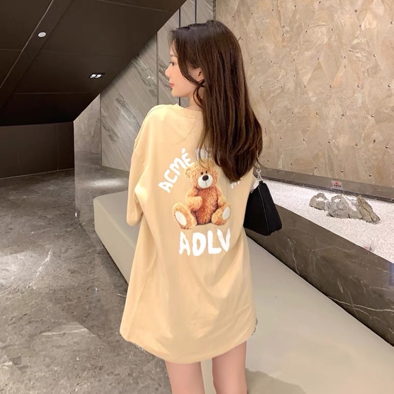 Áo thun tay lỡ unisex form rộng BSD01 Leshopz