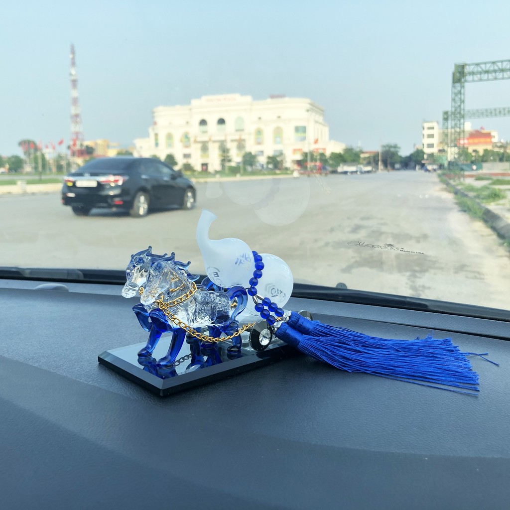 Tượng song mã kéo hồ lô | BigBuy360 - bigbuy360.vn