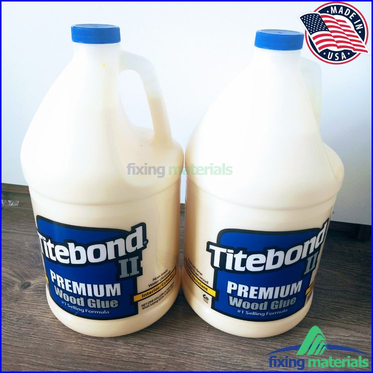 Keo dán gỗ CHÍNH HÃNG Titebond II Premium Wood Glue, Chai xanh 3.785L, Made in USA