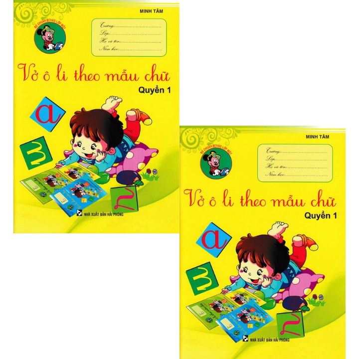 Sách - Vở Ô Li Theo Mẫu Chữ - Quyển 1 - Newshop
