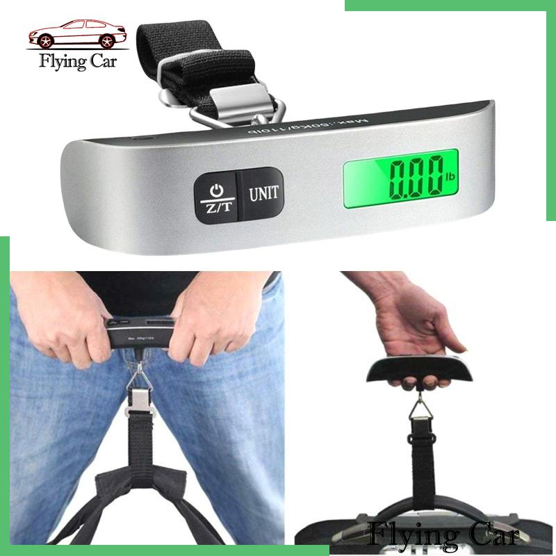 Cân Hành Lý Kỹ Thuật Số 110lb / 50kg Lzdjfmy2 Có Màn Hình LCD Tiện Dụng Mang Theo Du Lịch