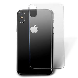 Kính cường lực mặt lưng iphone X ( trong suốt)