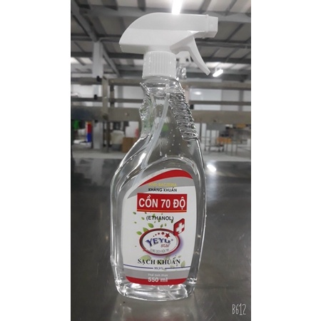 CỒN SÁT KHUẨN 70 Độ 550ML YEYU STAR