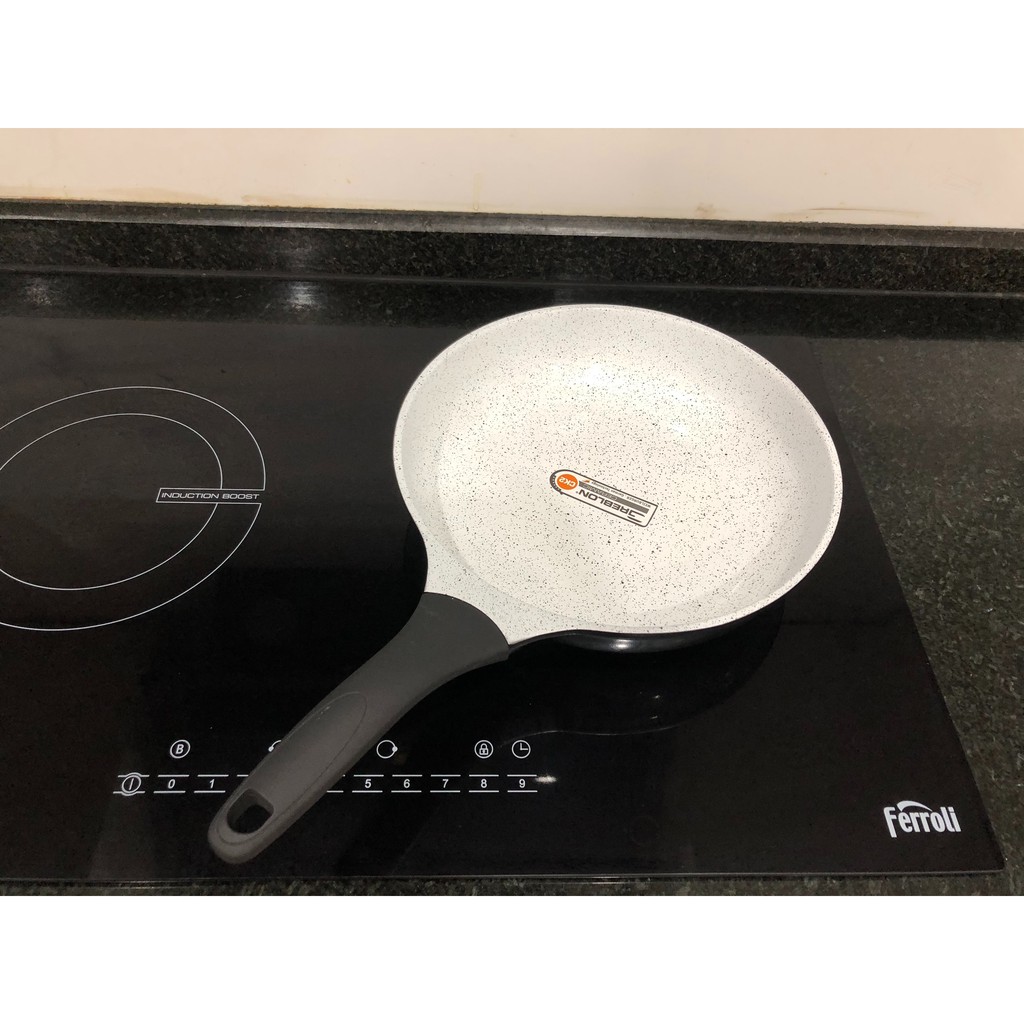 Chảo chống dính bếp từ size 20,24,28 FERROLI - RAPIDO, đúc nguyên khối, phủ men gốm Đức | BigBuy360 - bigbuy360.vn