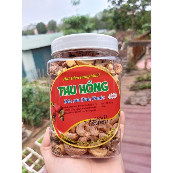 500Gr Hạt Điều Vỡ Có Ít Vỏ Rang Muối, Thơm, Ngon