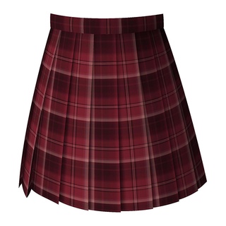 [Sẵn] [Chính hãng] [Thủy Thanh Dã] Chân váy đồng phục Seifuku/JK - Sakura Red High School