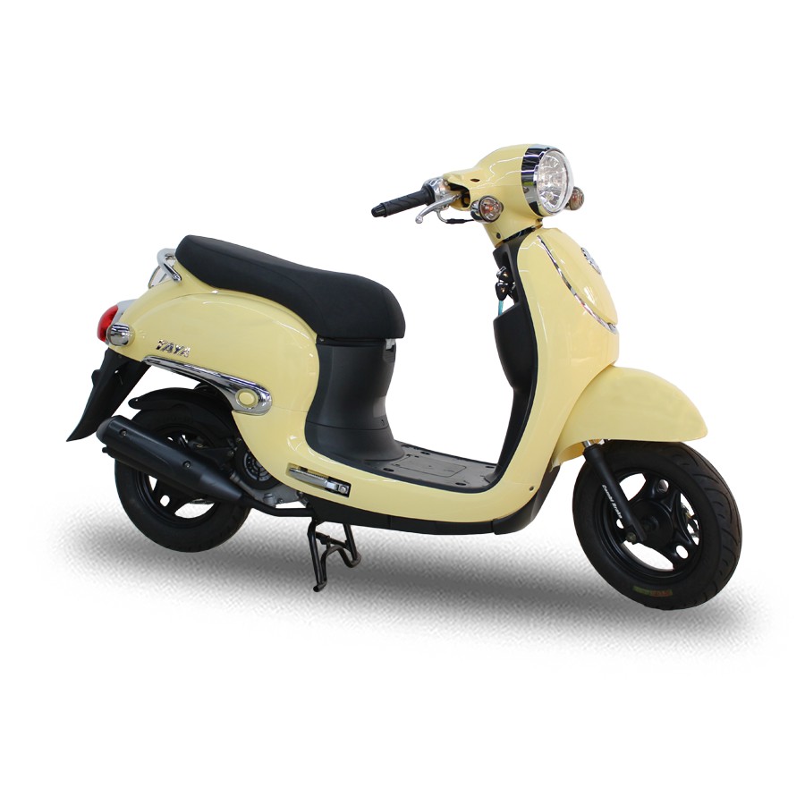 Xe máy tay ga 50cc TAYA GIOCNO LUXURY (màu kem)