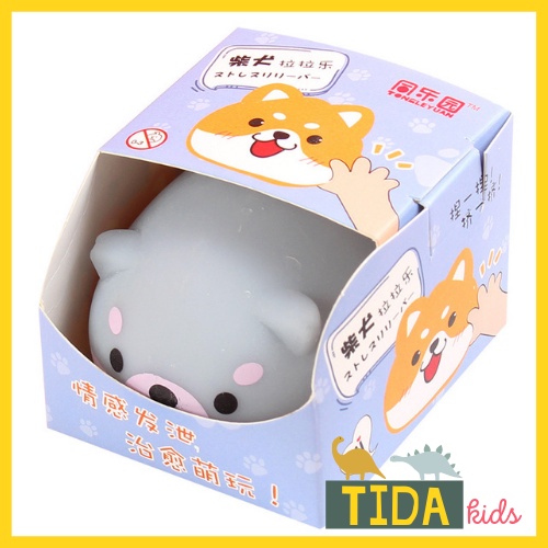 Chó Shiba Bóp Mềm ⚡ HOT TREND ⚡ Squishy Mochi Siba Cute, Đồ Chơi Xả Stress Dễ Thương Xua Tan Căng Thẳng, TiDa Kids Shop