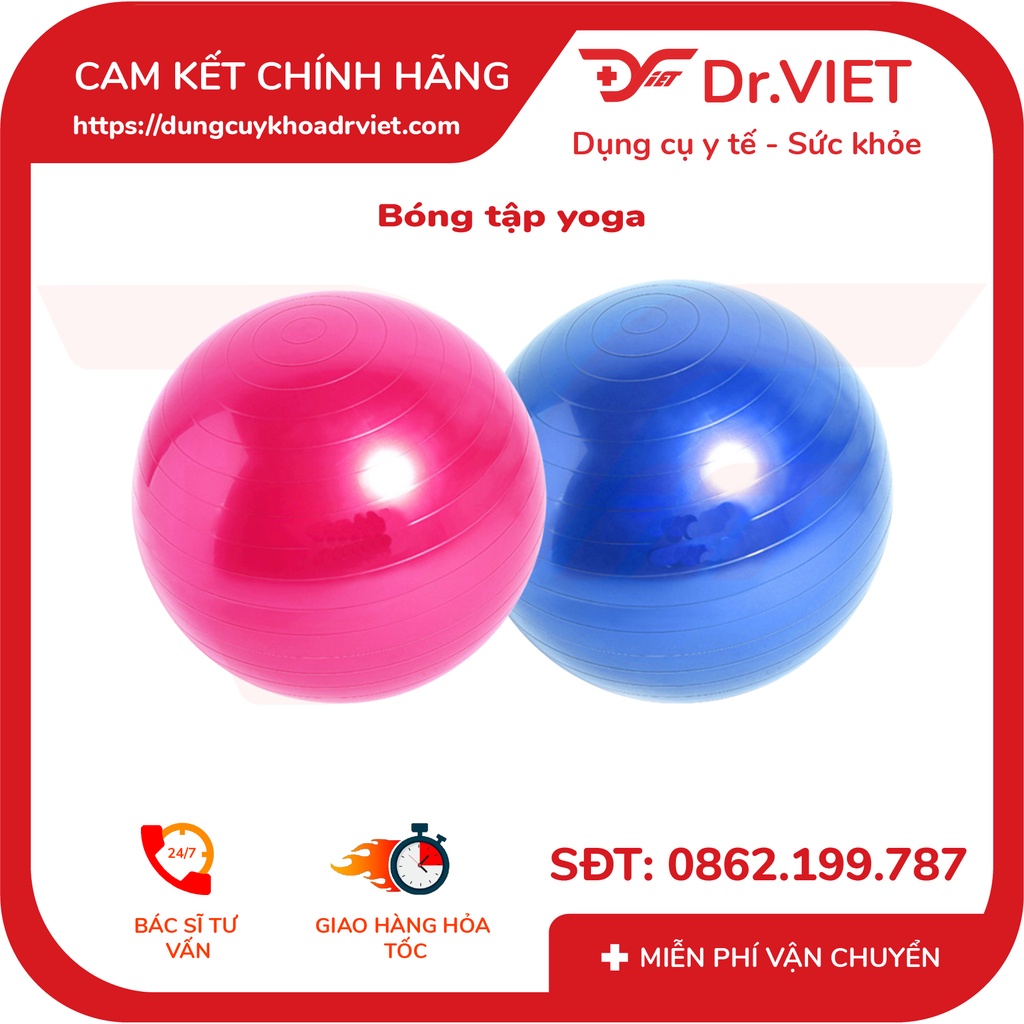 BÓNG TRÒN TẬP YOGA BIGCARE CÔNG CỤ HỖ TRỢ ĐẮC LỰC CHO CÁC ĐỘNG TÁC ĐÒI HỎI SỨC BỀN, TÍNH LINH HOẠT DRVIET