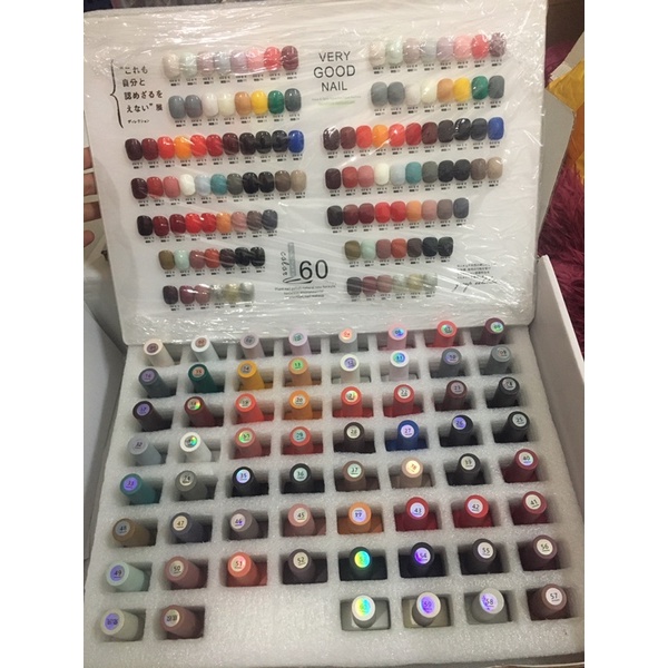 Set sơn gel VERRY GOOG 60 màu hàng chuẩn