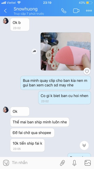 [Nhập mã FSS06MAY5, hoàn 20% tối đa 20k cho đơn 50k] Máy rửa mặt silicon Binzim | BigBuy360 - bigbuy360.vn