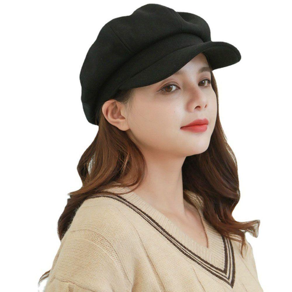 Nón Beret Thời Trang Đường Phố Vintage Cho Nữ