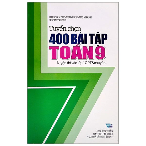 Sách Tuyển Chọn 400 Bài Tập Toán Lớp 9