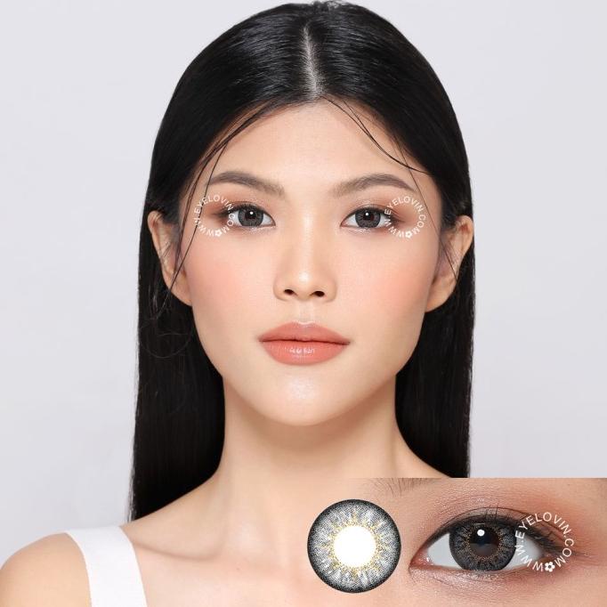 Kính Áp Tròng Eos - Xám Luna