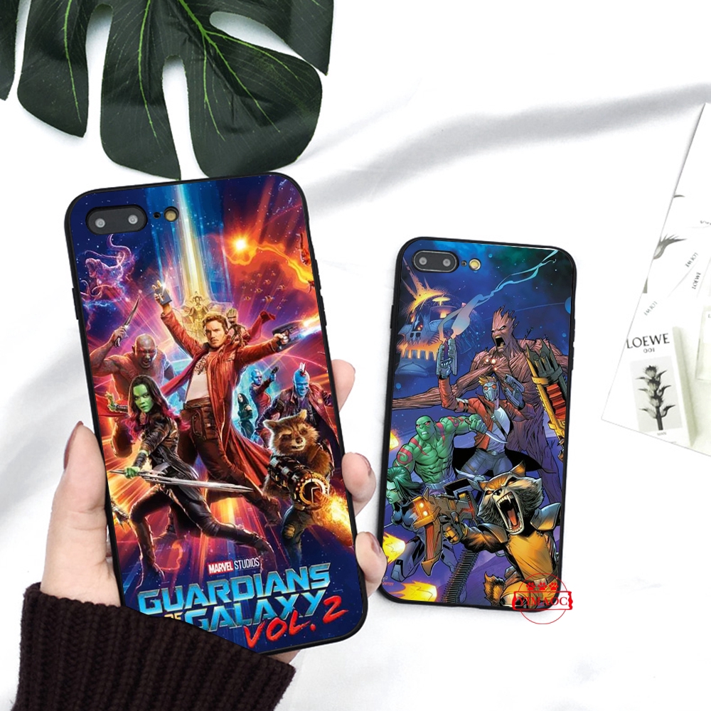 iPhone XS Max XR X 11 Pro 7 8 6 6S Plus 141C Guardians for Galaxy Design Soft Case