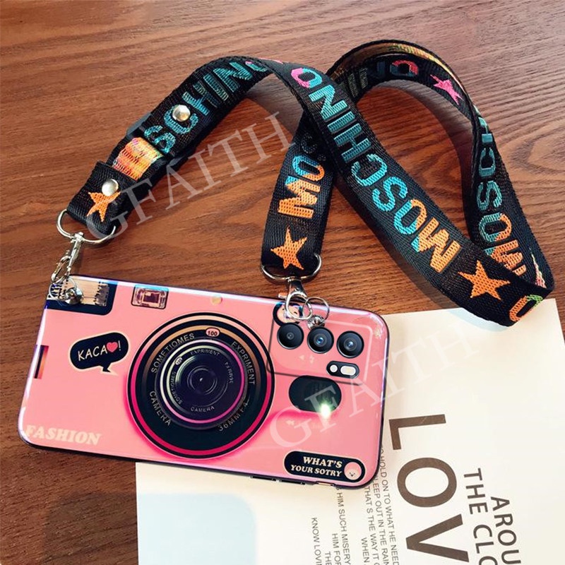 Ốp Điện Thoại Silicon Dẻo In Hình Máy Ảnh 2021 OPPO Reno 6Z 6Pro 6 5 5Pro 5F 4 4Pro 5G 4G Reno6 Z Reno5 F Reno4 Pro