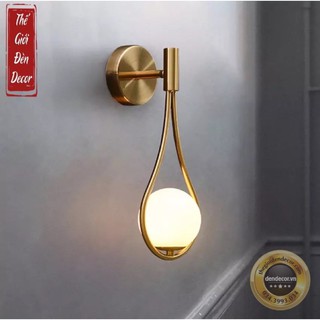 Đèn Tường Giọt Nước Chao Đèn Thuỷ Tinh