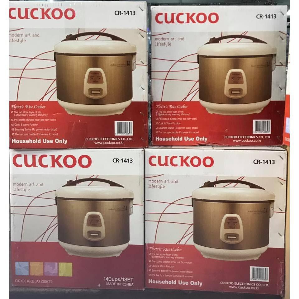 Nồi cơm điện Cuckcoo CR 1413 - Hàng nhập khẩu