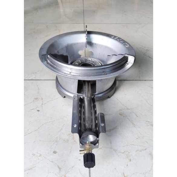 Bếp biogas đơn công nghiệp inox mồi lửa siêu to, siêu bền