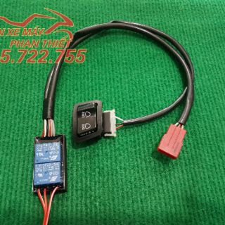 Mạch passing bật tắt đèn pha Honda Winner X