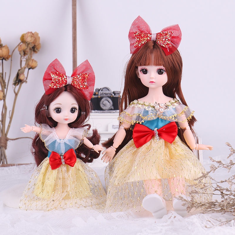 Bộ đồ búp bê con  Búp bê đáng yêu 30cm  Búp bê nhỏ Cô gái búp bê Công chúa đồ chơi