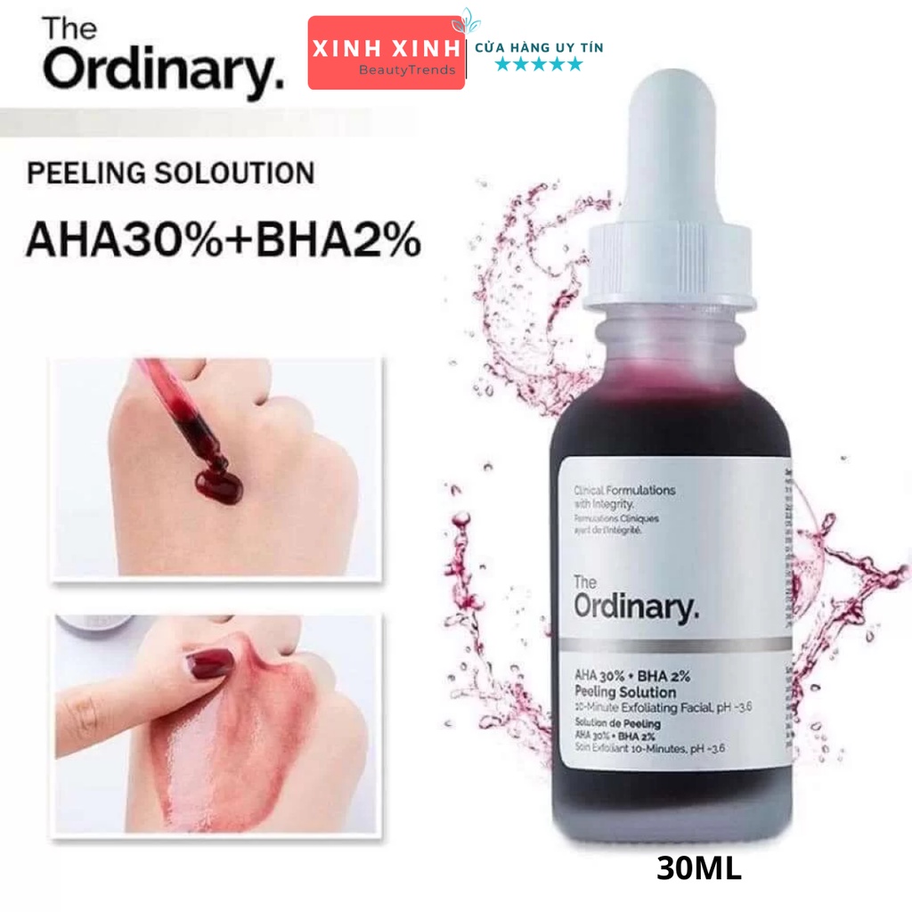 Tinh chất The Ordinary AHA 30% + BHA 2% Peeling Solution ( 30mL)
