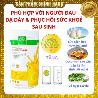 [MÃ SUAN30N giảm 30k]Sữa Nghệ Hera 500g[CHÍNH HÃNG]-Hỗ Trợ Điều Trị Dạ Dày-Tốt Cho Mẹ Sau Sinh-Lợi Sữa