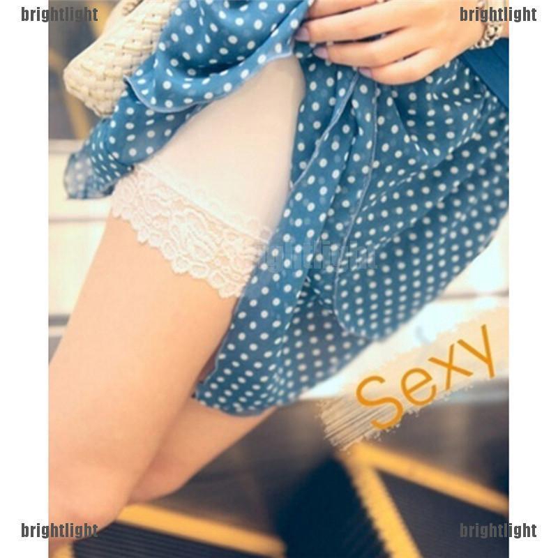 Quần An Toàn Không Đường May Phối Ren Mềm Mại