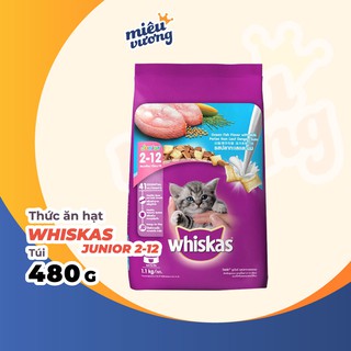 Whiskas Junior | Hạt Whiskas Junior Cho Mèo Con | Gói 450g
