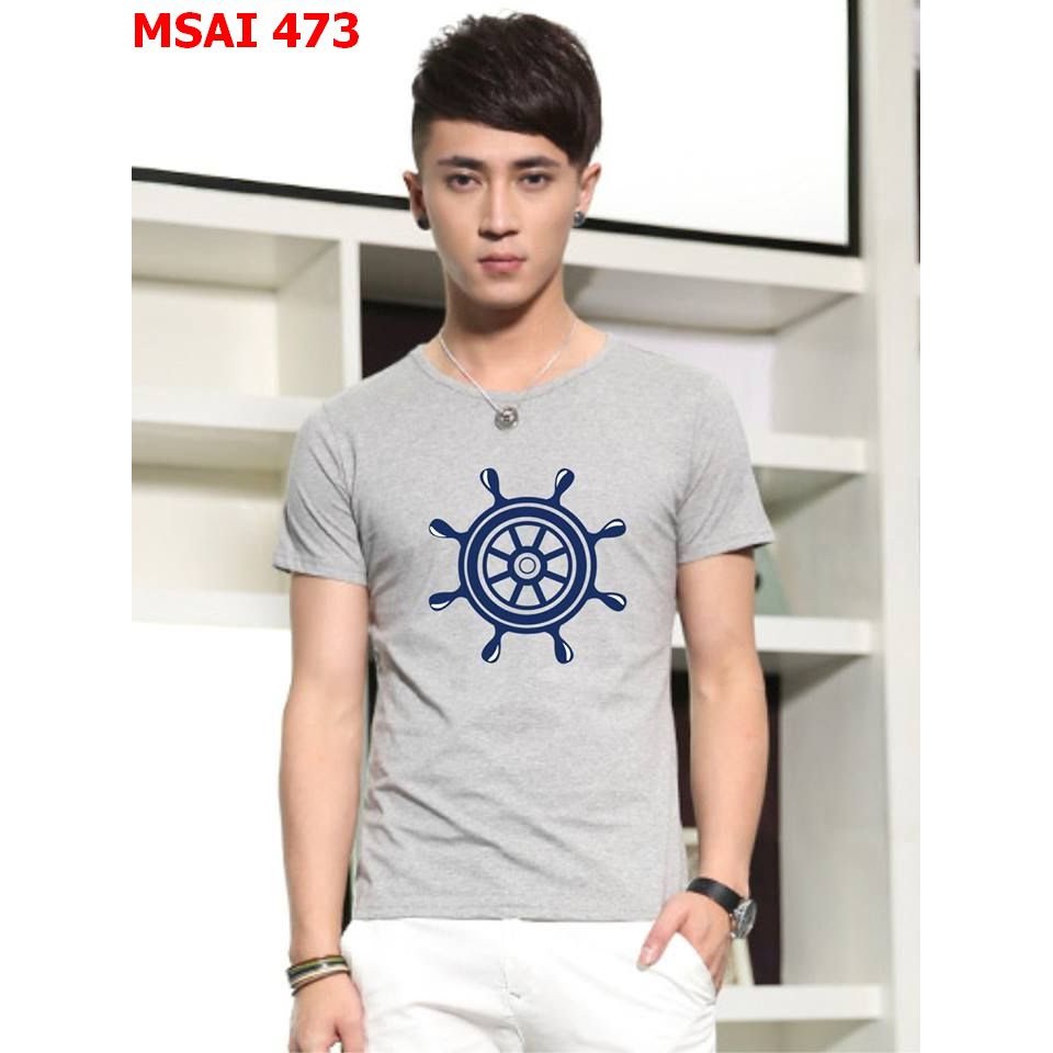 Áo thun nam bánh lái 473