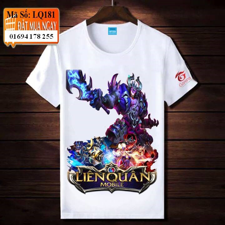 áo thun nam nữ liên quân 5 BIG SIZE