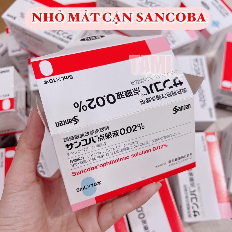 Nhỏ Mắt Cận Sancoba Nhật Bản