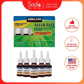 Xịt mũi aller-flo kirkland giảm ngạt thông mũi ngăn ngừa các vấn đề về mũi 15.8ml