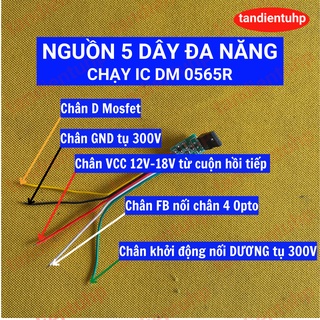 Nguồn cấy 5 dây chạy ic Q0565R