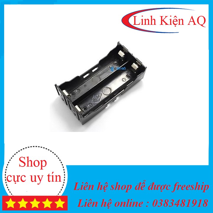 Đế Pin 18650 chưa hàn 1/2/3/4 Cell Chế Pin 2S 3S 4S