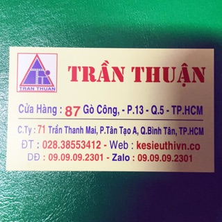 Kệ Siêu Thị Trần Thuận
