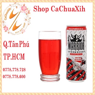 Nước tăng lực Warrior hương dâu 325ml ( Sting Thái)
